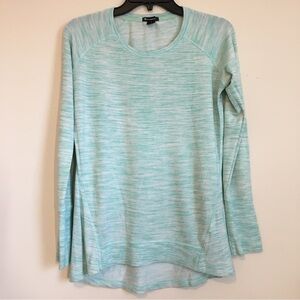 Champion Long Sleeve Heathered Crew Neck Stretch T-shirt